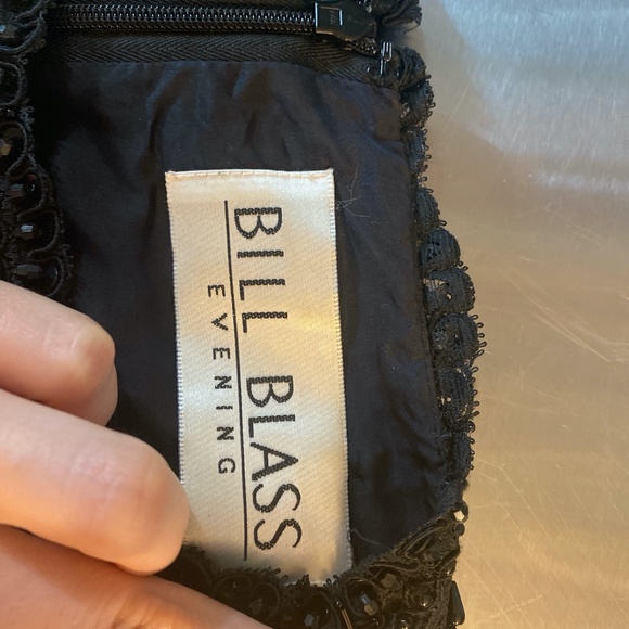 Vintage Emerald Green Bill Glass Formal Dress - Picture 3 of 4